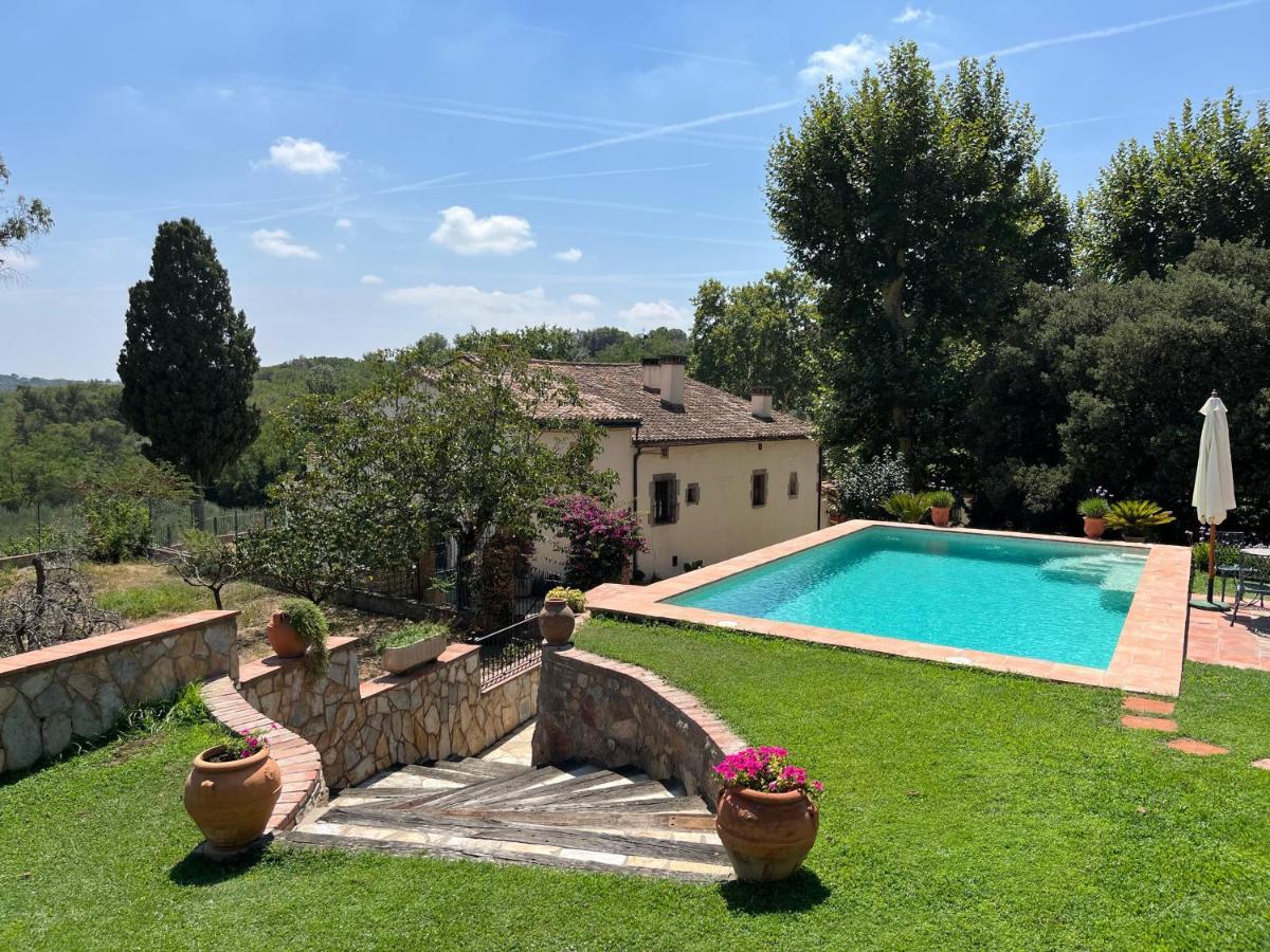 Masia Can Viver - Olive Oil Tourism B&B Bigues I Riells Exteriér fotografie