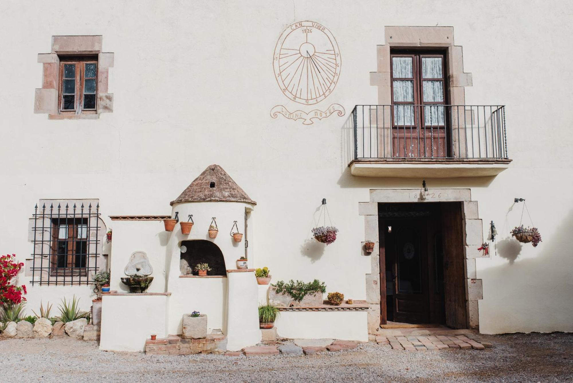 Masia Can Viver - Olive Oil Tourism B&B Bigues I Riells Exteriér fotografie
