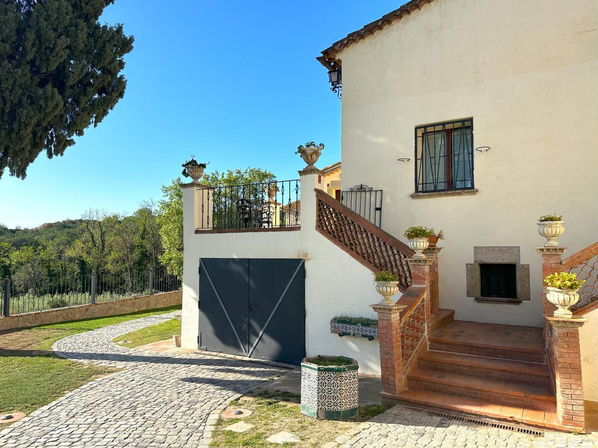 Masia Can Viver - Olive Oil Tourism B&B Bigues I Riells Exteriér fotografie