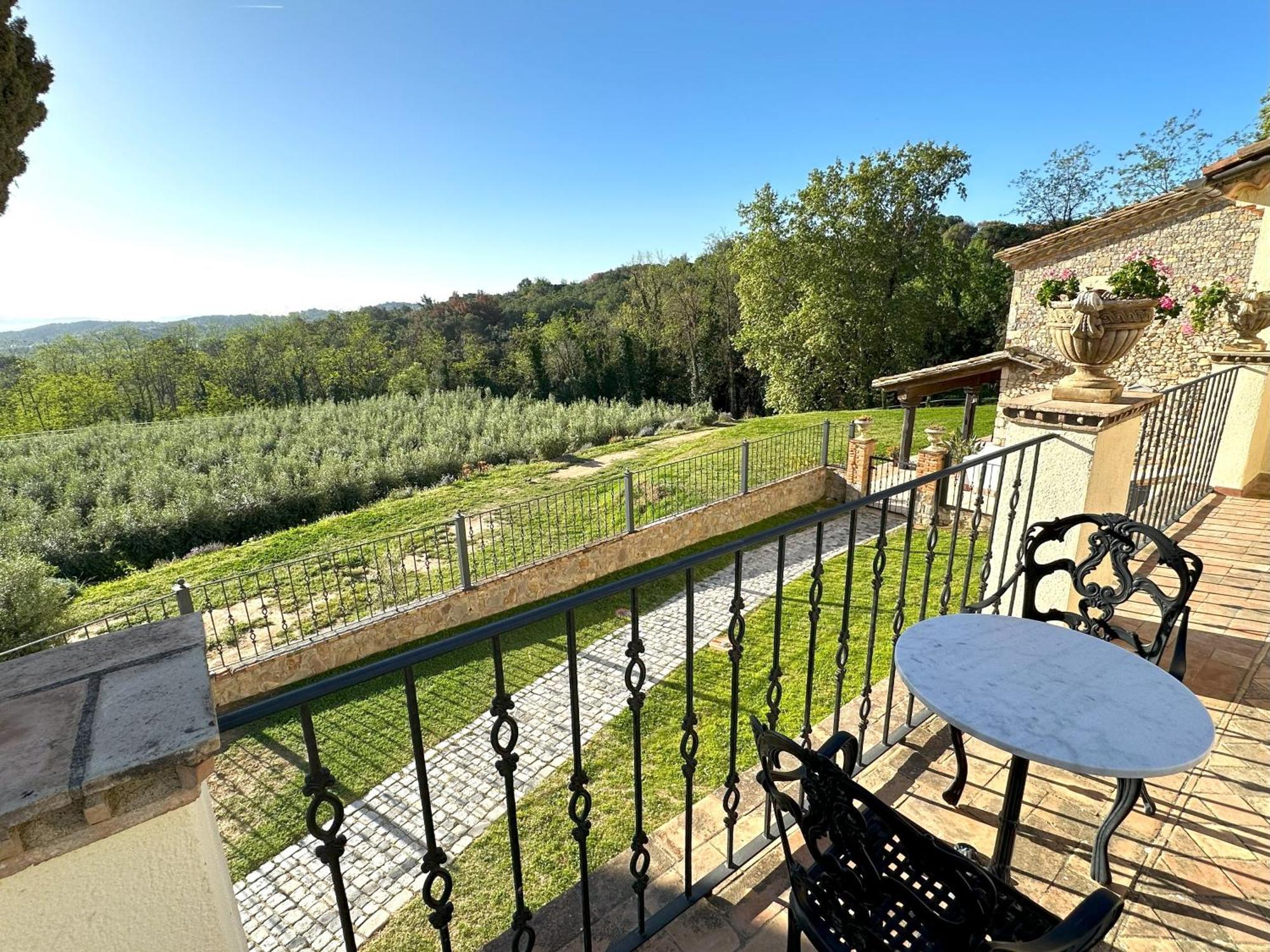 Masia Can Viver - Olive Oil Tourism B&B Bigues I Riells Pokoj fotografie