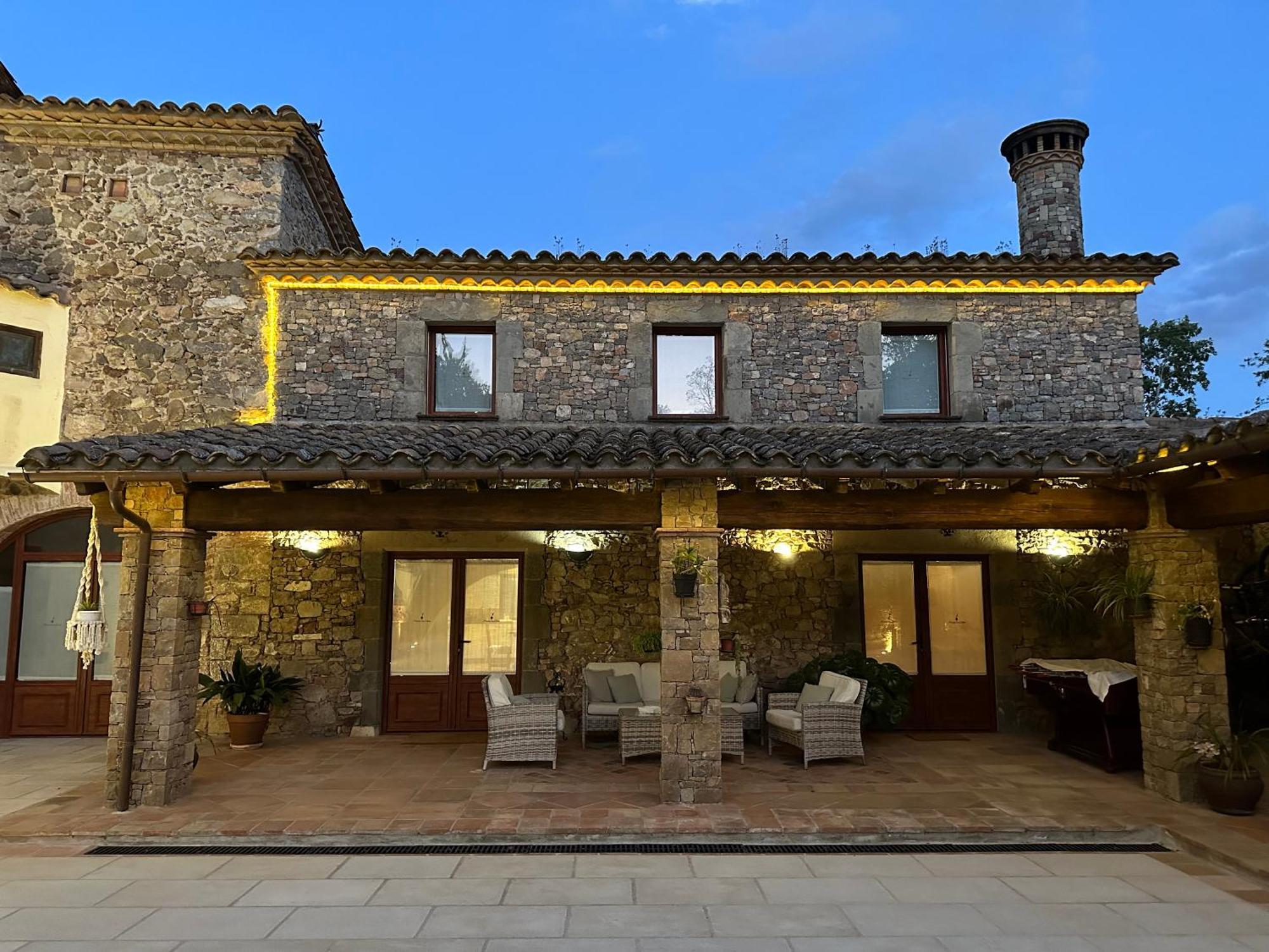 Masia Can Viver - Olive Oil Tourism B&B Bigues I Riells Exteriér fotografie